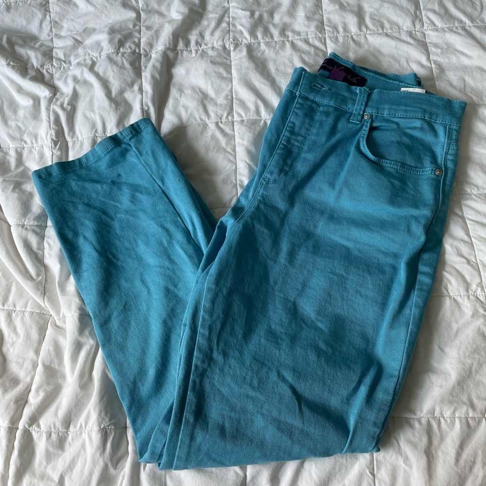 Turquoise jean size 10P